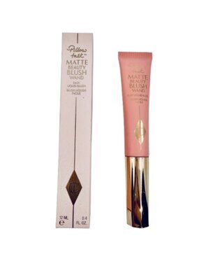 Charlotte Tilbury Matte Beauty Liquid Blush Wand - PINK POP - NIB Full Size